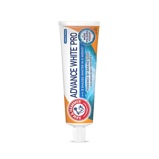 Arm & Hammer Advance White Pro Toothpaste: Whiten Teeth Up to 3 Shades & Remove Stubborn Stains - Deep Cleaning & Fresh Breath