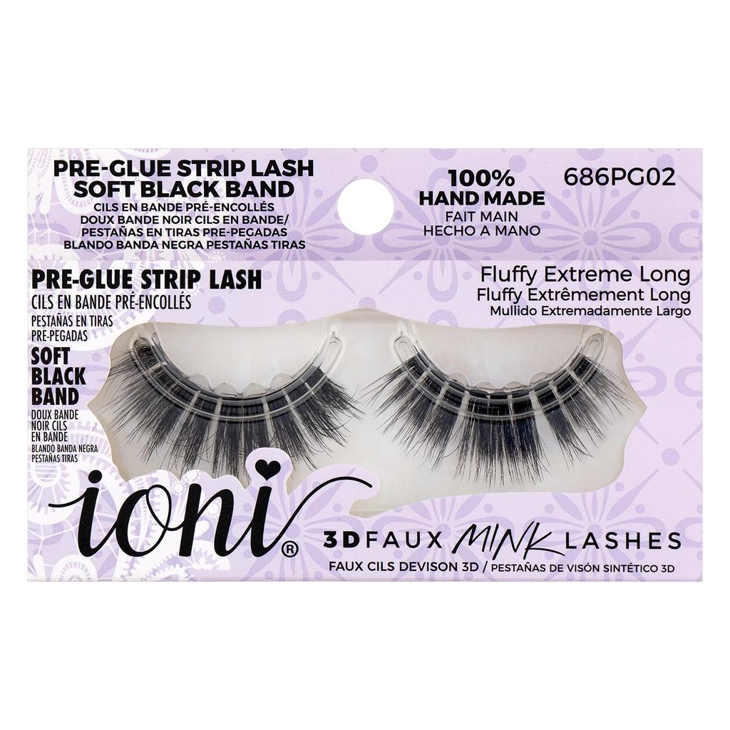 IONI 3D Extra Long Self-Adhesive Lashes for Instant Volume