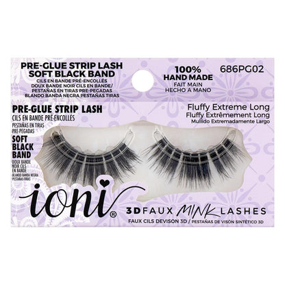 IONI 3D Extra Long Self-Adhesive Lashes for Instant Volume