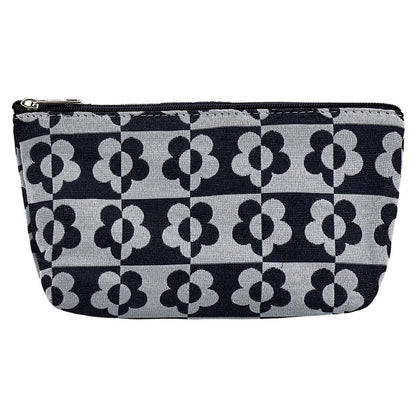 Eklips Black Floral Makeup Bag & Travel Pouch