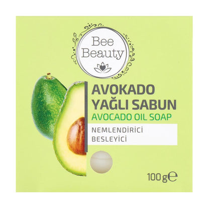 Bee Beauty Avocado Oil Bar Soap for Hydrated Skin 100g