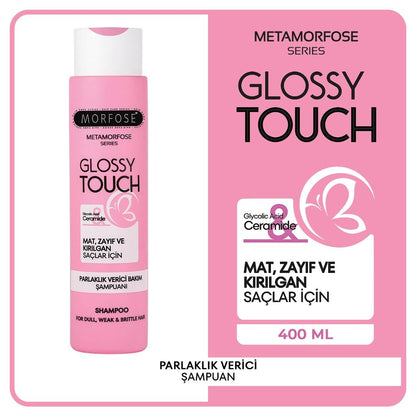 Morfose Metamorfose Glossy Touch Shine Shampoo 400 ml