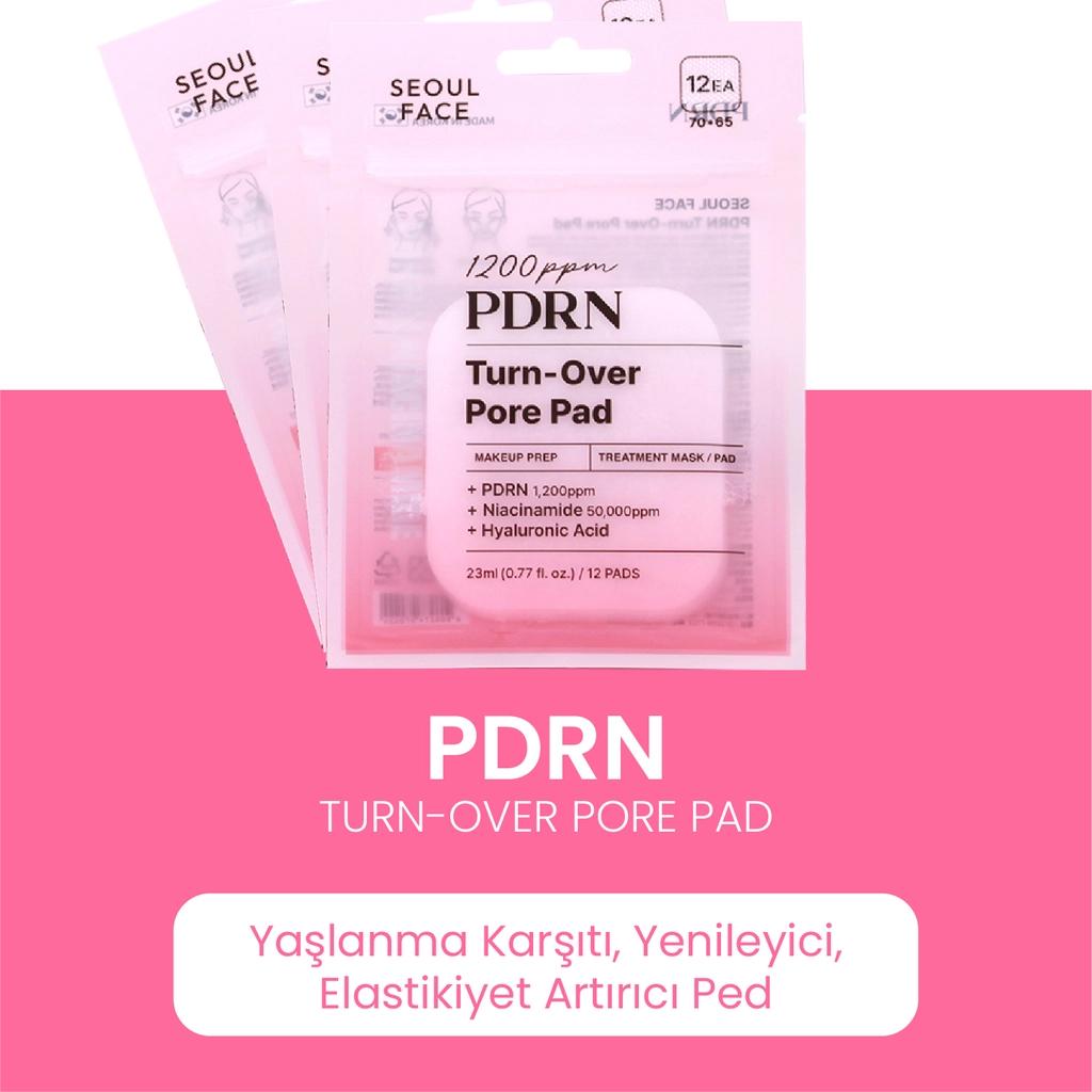 Dermal PDRN Face Cleansing Pads for Smooth Skin 12 Count