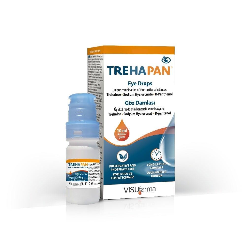 Trehapan Lubricating Eye Drops for Dry Eyes 10 ml