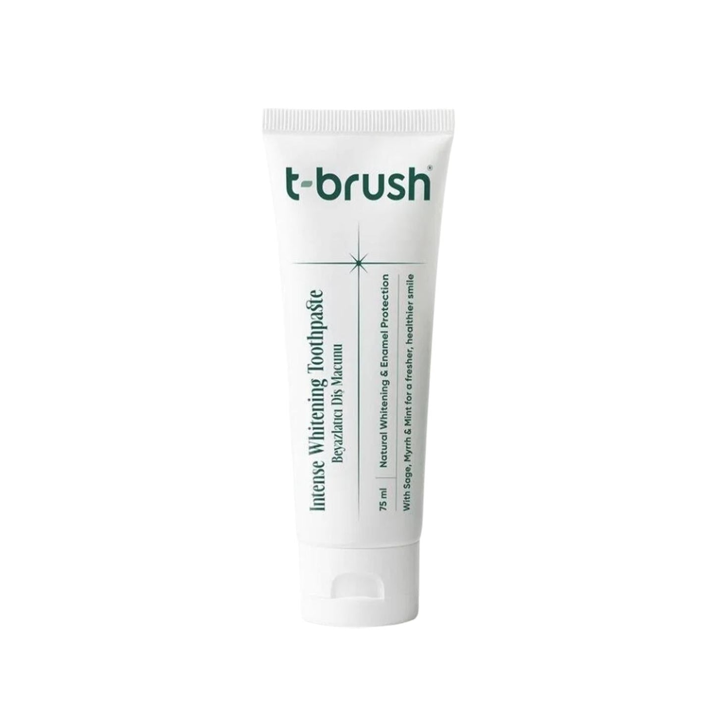 T-Brush Whitening Toothpaste for Brighter Smiles 75 ml