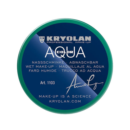 Kryolan Aquacolor Professional Face & Body Paint Green 42 55 ml