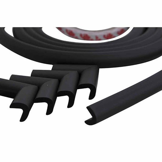 Miny Baby Safety Corner Protector and Edge Guard - Non-Toxic, Flexible Rubber Protection for Furniture Edges and Corners