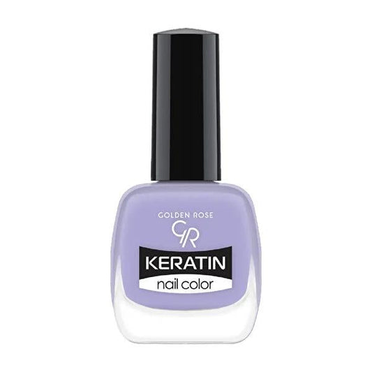 Golden Rose Keratin Nail Polish - Long-Lasting Color & Nourishing Formula