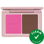 BABY CHEEKS - Face Trace Sculpting Powder Duo: Talc-Free Contour & Blush for Natural Definition, Buildable Matte Finish, Gluten-Free Clean Makeup
