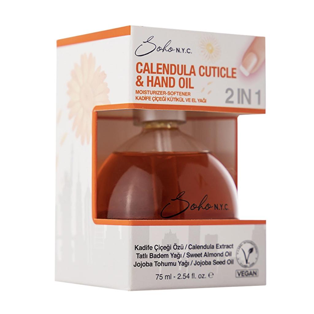 Soho N.Y.C. Calendula Nourishing Cuticle & Hand Oil 75 ml