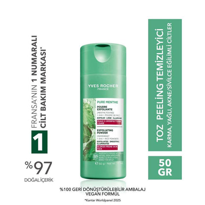Pure Menthe Purifying Powder Peeling Cleanser 35g