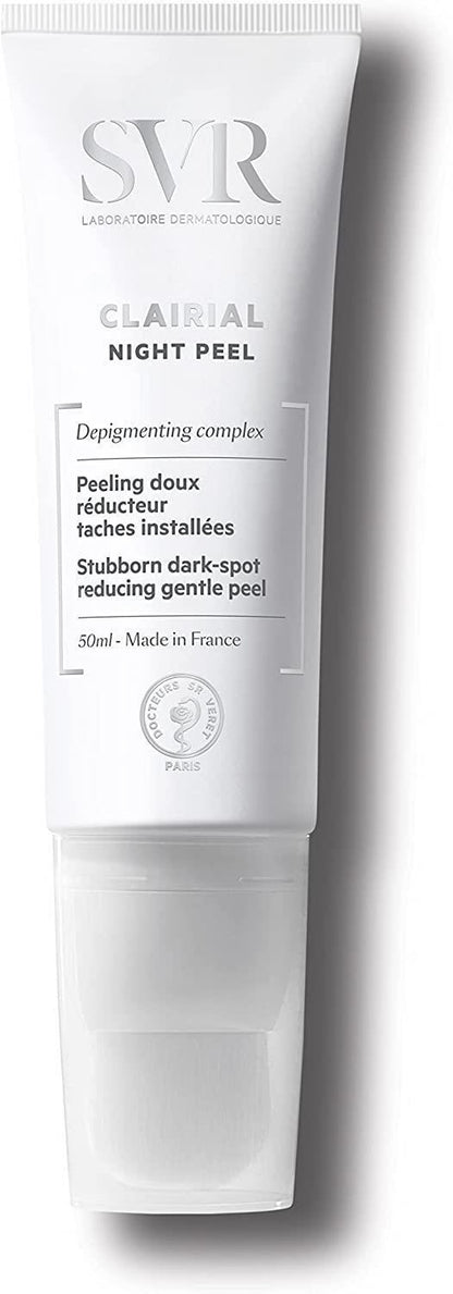 SVR Clairial Night Peel Cream - Hyperpigmentation Treatment with Niacinamide & Citric Acid
