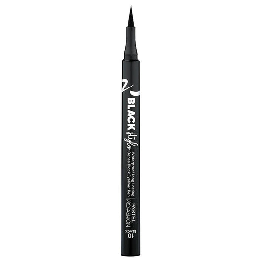 Pastel Profashion Waterproof Black Eyeliner Pen - Precise, Long-Lasting Cosmetic Eyeliner for Individuals Seeking Professional Makeup Looks