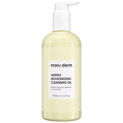 Maruderm Cleansing Oil - Gentle Makeup Remover & Skincare for All Skin Types, SLS & SLES Free, 13.53 fl oz