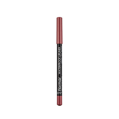 Flormar Waterproof Mat Lip Liner - Rosebush, Long Lasting & High Pigment Density