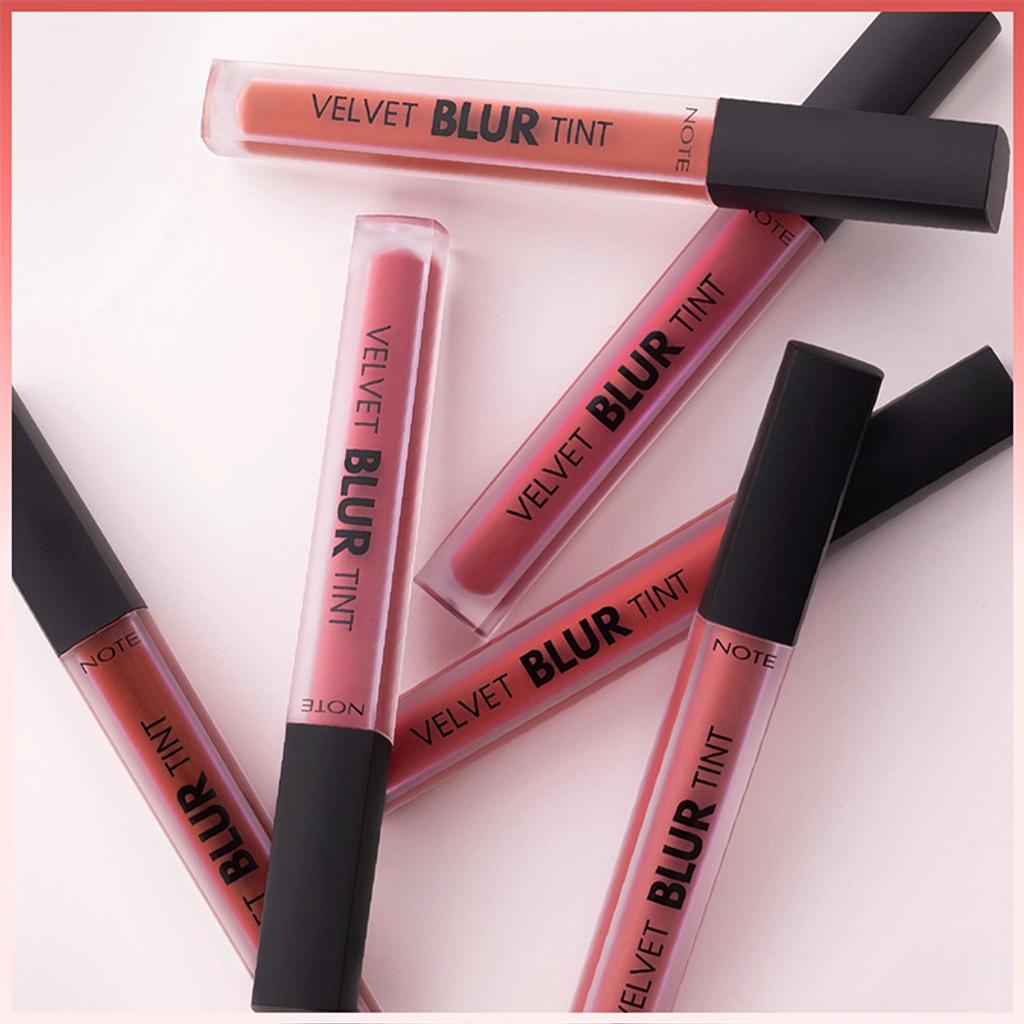 Note Velvet Blur Tint Matte Lipstick 03 Burnt Peach