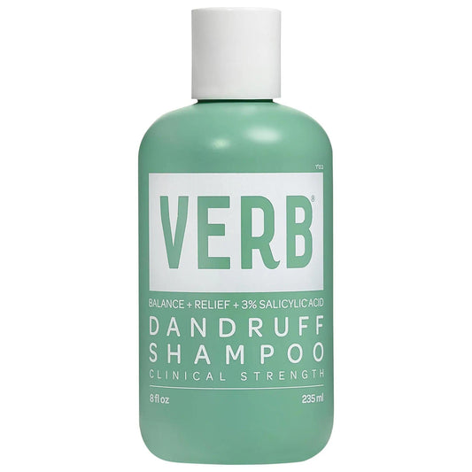 Verb Dandruff Shampoo with Salicylic Acid: Itchy Scalp & Flake Relief, Vegan & Cruelty-Free Soothing Scalp Treatment