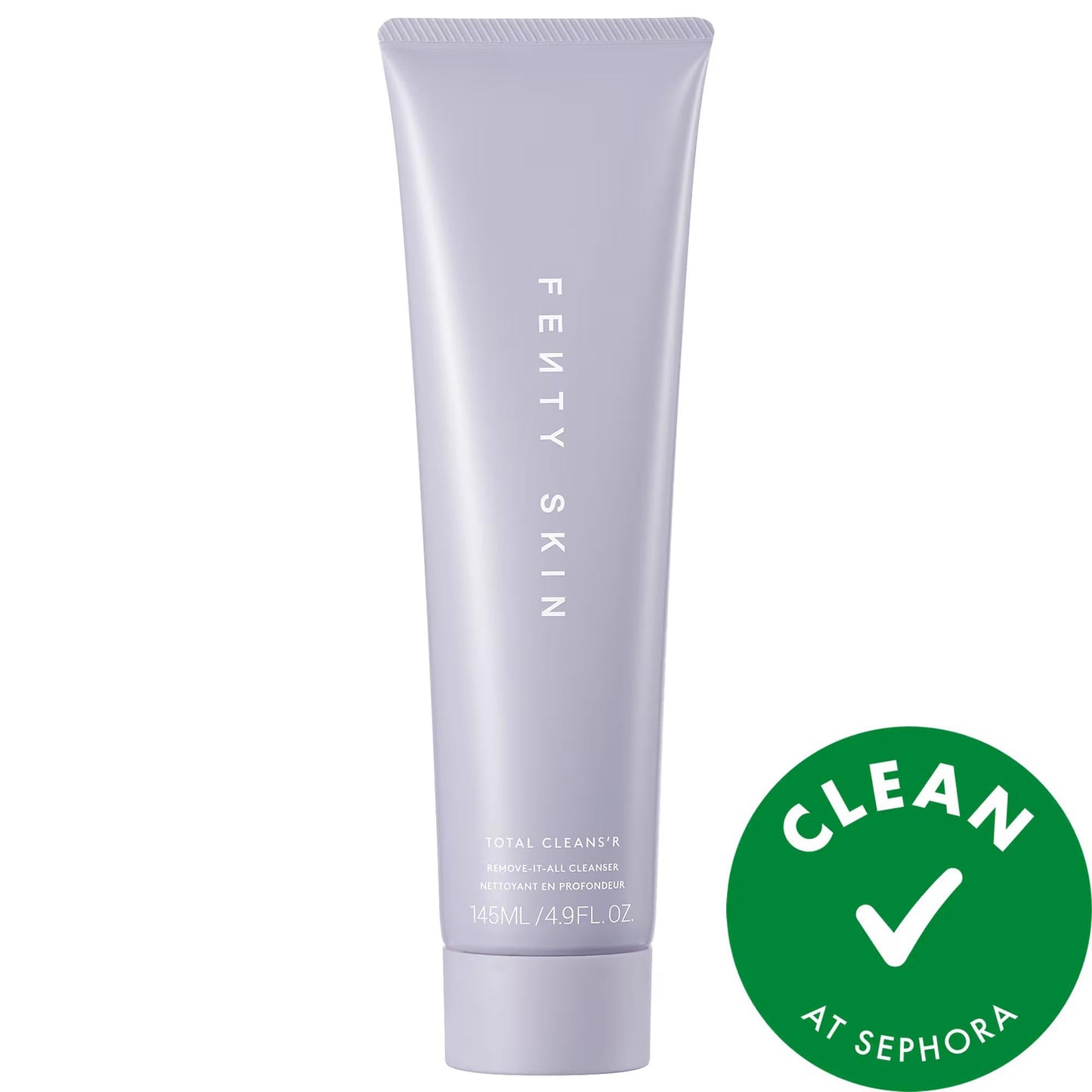 Total Cleans'r - Creamy Facial Cleanser with Barbados Cherry for All Skin Types - Vegan, Gluten-Free, Cruelty-Free