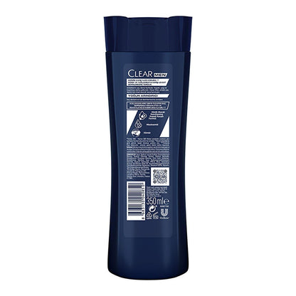 Clear Men: Intense Clean Anti-Dandruff Charcoal Shampoo - Deeply Cleanses Oily, Itchy Scalp & Controls Dandruff for Men - 11.83 fl oz