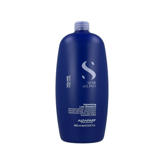 Alfaparf Semi Di Lino Volumizing Shampoo 1000ml - Adds Volume & Thickness to Fine Hair