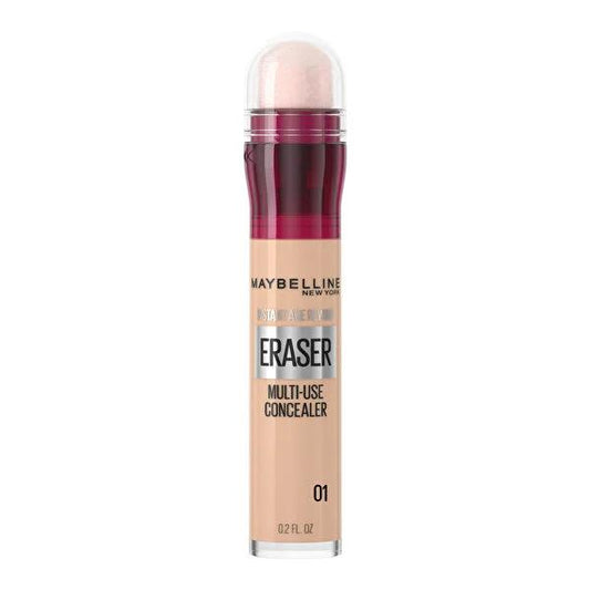 Maybelline Instant Anti-Age Eraser Concealer - High Coverage, Anti-Aging Formula with Goji Berry Extract