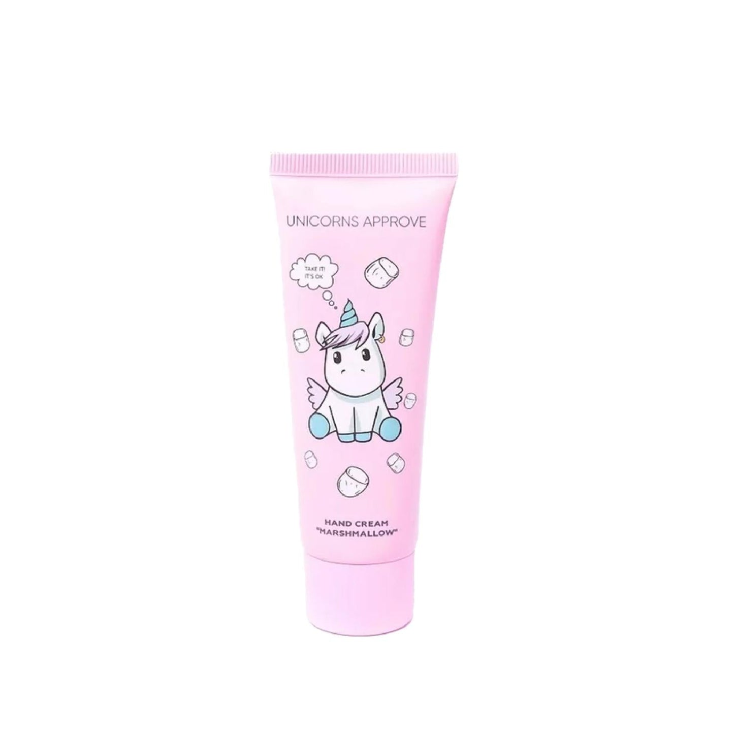 Soda Unicorn Hand Cream Marshmallow Cream - 50ml Luxury Skincare, Marshmallow Scented Moisturizer for Dry Skin, Nourishing Cosmetic Cream by Soda Unicorn