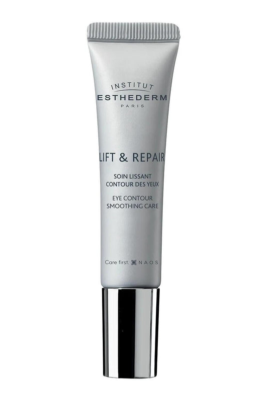 Institut Esthederm Eye Contour Cream - Anti-Aging Smoothing Gel for Eyes, 15ml