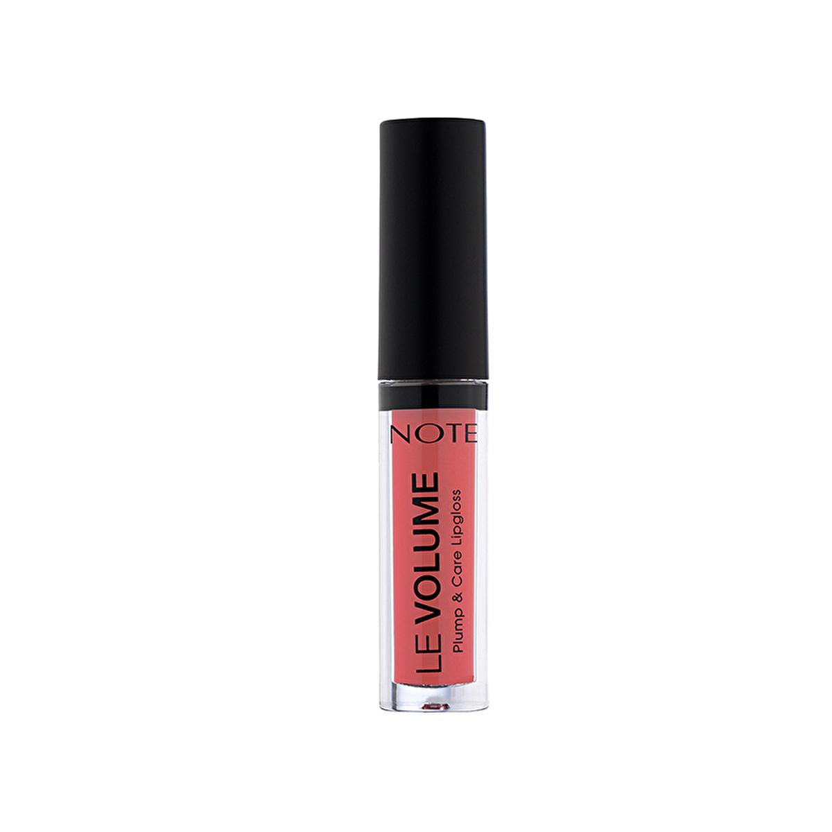 Note Le Volume Plump & Care Lip Gloss: Achieve Fuller, More Voluminous Lips with Comfortable, Non-Sticky Shine