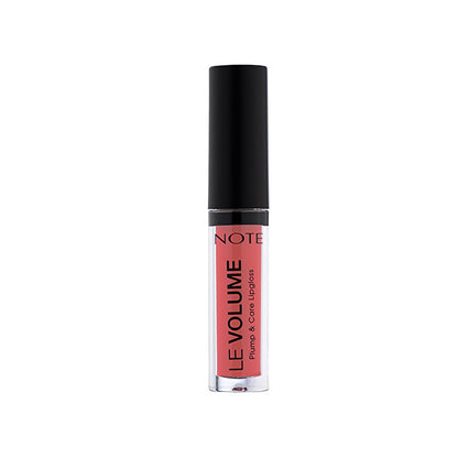 Note Le Volume Plump & Care Lip Gloss: Achieve Fuller, More Voluminous Lips with Comfortable, Non-Sticky Shine