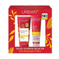 Urban Care Hibiscus Curly & Wavy Hair Care Set: Define Curls, Reduce Frizz with Shea Butter & Keratin - 250ml Shampoo + 175ml Cream