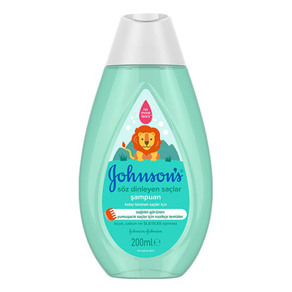 Johnson's Baby Tear-Free Shampoo: Gentle, Hypoallergenic Cleansing & Detangling for Happy, Tangle-Free Hair - Pediatrician Tested, 200ml