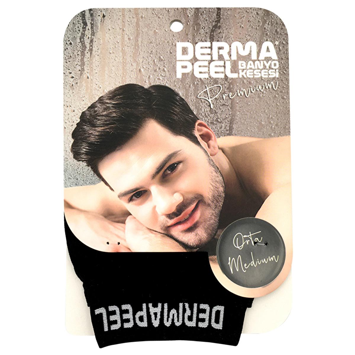 Dermapeel Premium Natural Cellulose Bath Mitt for Sensitive Skin - Gentle Exfoliation & Eco-Friendly