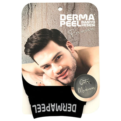 Dermapeel Premium Natural Cellulose Bath Mitt for Sensitive Skin - Gentle Exfoliation & Eco-Friendly