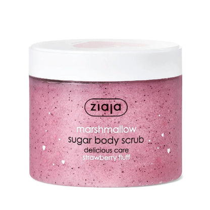 Ziaja Marshmallow Sugar Body Scrub for Smooth Skin 300ml