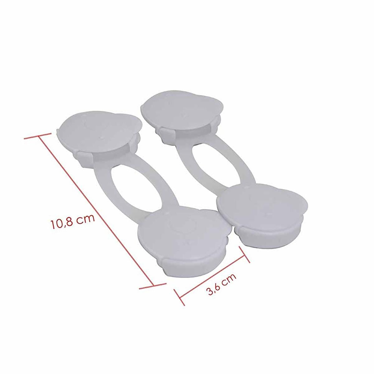 Miny Baby Multi-Purpose Cabinet Lock, 2-Pack, Short - Childproof Cabinet Lock for Baby Safety