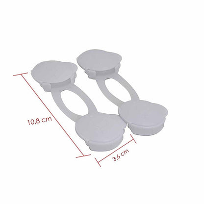 Miny Baby Multi-Purpose Cabinet Lock, 2-Pack, Short - Childproof Cabinet Lock for Baby Safety