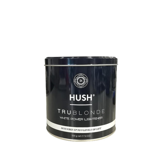 Hush Trublonde White Yüksek Performanslı Açıcı Toz 500 gr - High-Performance Hair Bleaching Powder for Effective Lightening