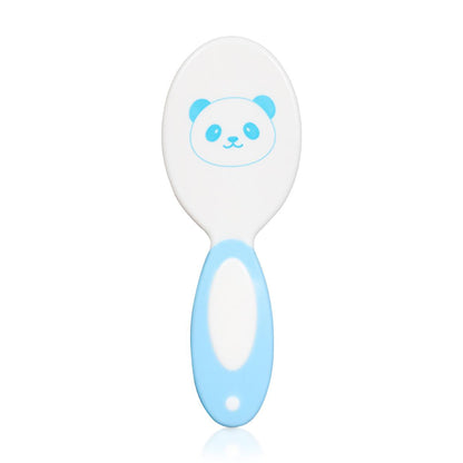 Eklips Baby Hair Brush and Comb Set - Natural Bristle Brush & Round-Tipped Comb for Gentle Infant Hair Care