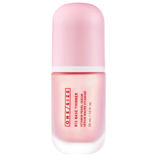 B12 Base: Vitamin Pearl Boosting Face Serum - Luminous Skin, Hydration, Anti-Aging, Vegan & Cruelty-Free Radiance for Dry & Dull Skin