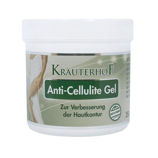 Krauterhof Anti-Cellulite Gel 250ml - Reduce Cellulite Appearance with Herbal Ingredients
