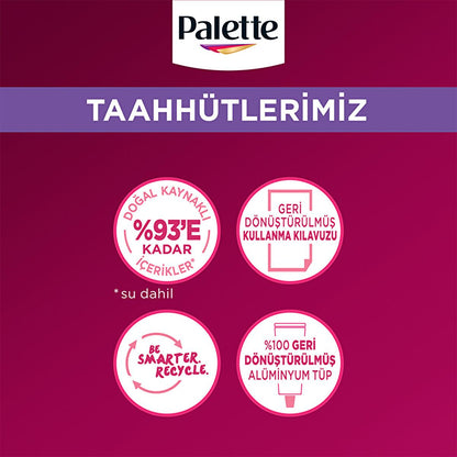 Palette Deluxe KŸllŸ A�õk Kumral Hair Dye: Intense Light Ash Blonde Color, Perfect Grey Coverage & Long Lasting Shine