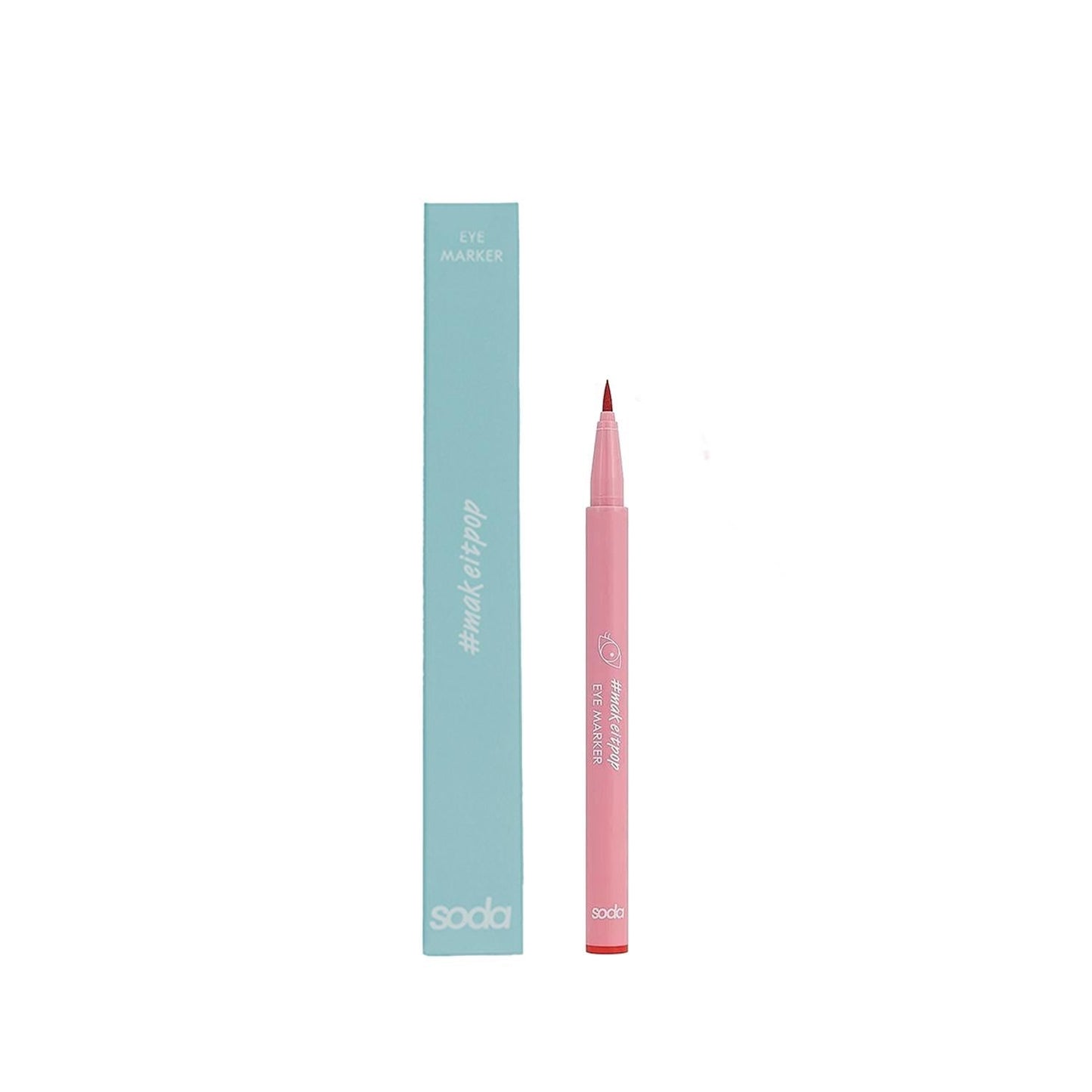 Soda Eye Marker Eyeliner 113 - Precise, Long-Lasting Cosmetic Eyeliner for Enhanced Eye Appearance