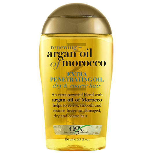 OGX Argan Oil Hair Care - Nourishing Repair for Dry & Damaged Hair, 3.38 fl oz