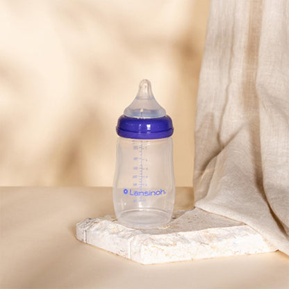 Lansinoh PP Biberon 240 ml Baby Bottle - Anti-Colic, BPA Free, Natural Feeding for Infants
