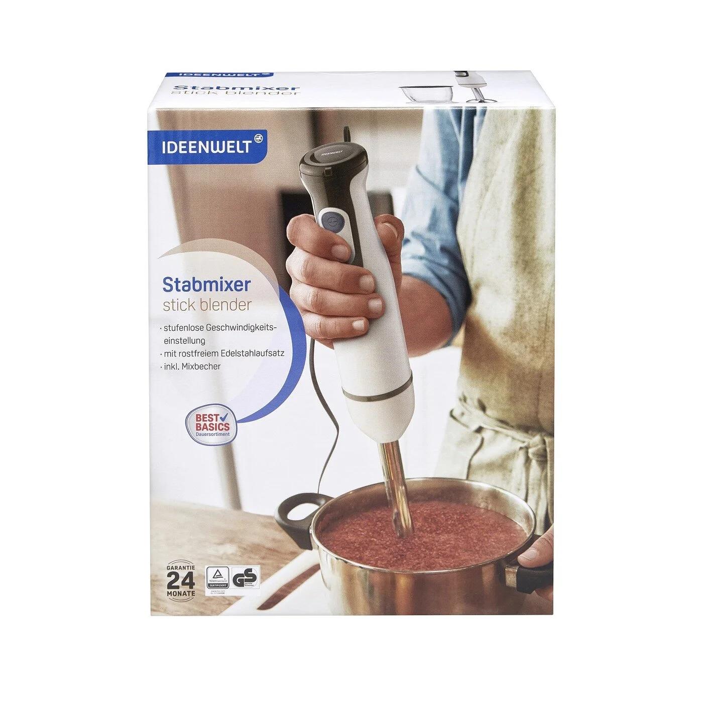 Ideenwelt Hand Blender for Smooth Blending
