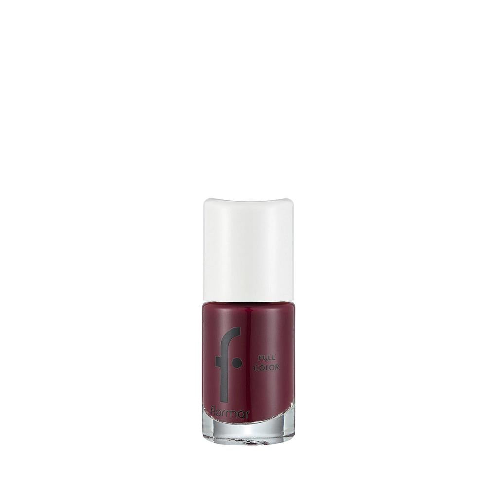 Flormar Full Color High-Pigment Nail Polish FC40 Royal Maroon