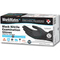 Workmates General Purpose Nitrile Gloves, Black, Medium, 100 Count