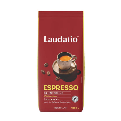 Laudatio Espresso Whole Bean Coffee 1000g