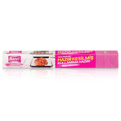 Benri Non-Stick Baking Paper Sheets for Easy Cleanup 16-Pack