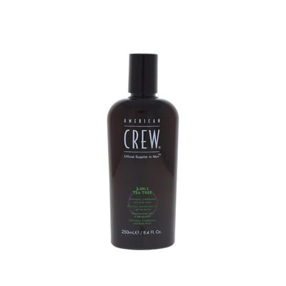 American Crew 3-in-1 Tea Tree Shampoo & Conditioner 250ml